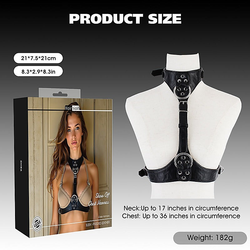 Show Off Adjustable Chest Harness by Chisa - Cuffs And Restraints