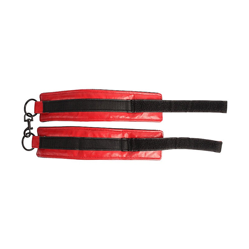Adjustable Faux Leather Hand Cuffs by Chisa - Cuffs And Restraints