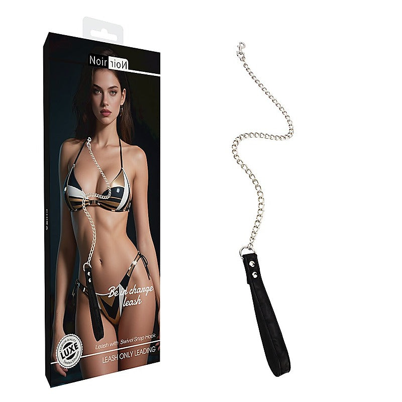 Be in Charge Faux Leather Bondage Leash by Chisa - Collars and Leads