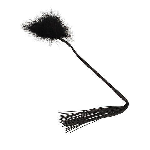 Dual-Ended Feather Tickler Whip by Chisa - Whips And Crops