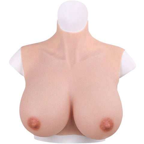 Breastplates Crossdresser Silicone Fake Tits by BDStyle