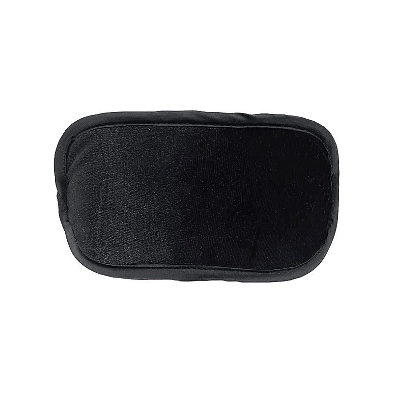 Padded Velour Blindfold Black by Love In Leather - Masks And Blindfolds