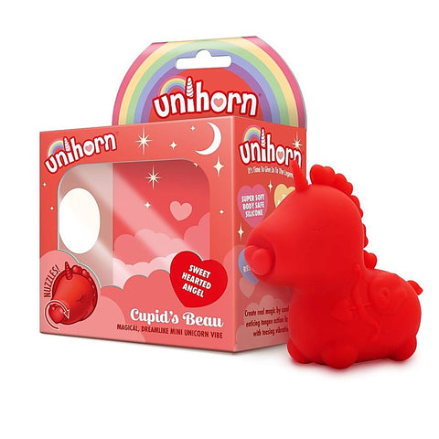 Cupid's Beau The Heart Nosed One Finger Vibrator - Finger and Tongue Vibrators