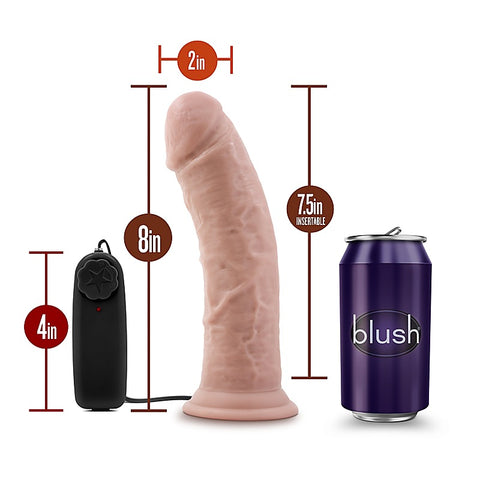 Dr. Skin Dr Joe Cock Vanilla Dildo by Blush Novelties - Vibrating Dildos