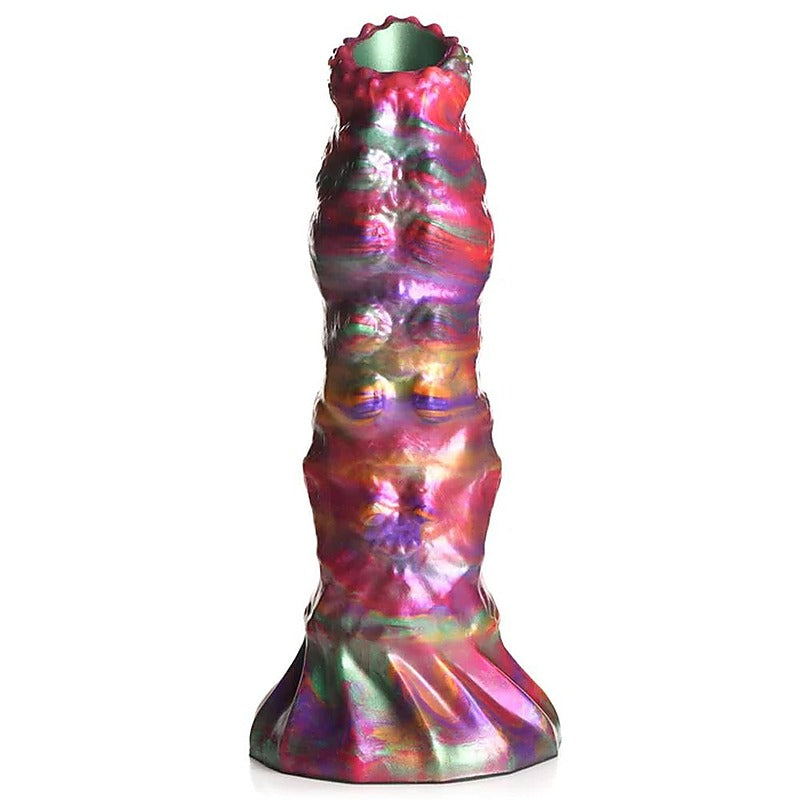 Larva Silicone Ovipositor Dildo w/ Eggs by XR Brands - Realistic Dildos