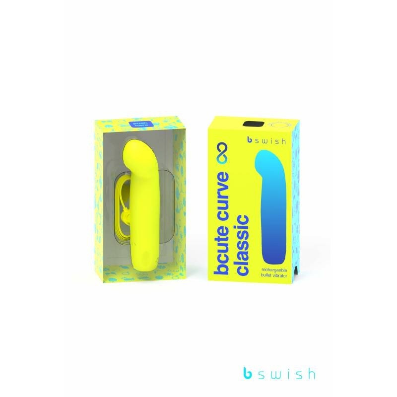 Bcute Curve Infinite Classic Electric Vibrator by B Swish - G-Spot Vibrators