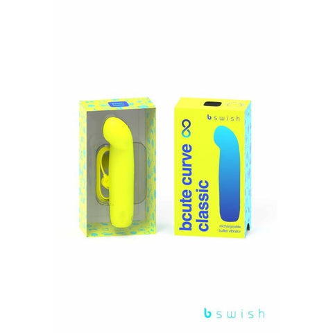 Bcute Curve Infinite Classic Electric Vibrator by B Swish - G-Spot Vibrators