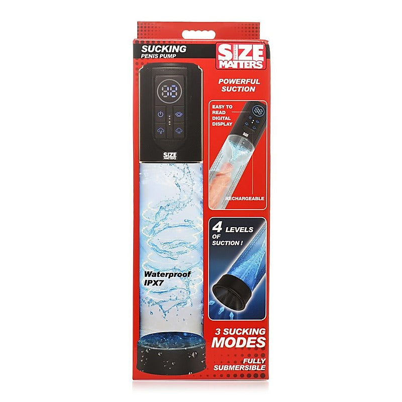 Automatic LCD USB Penis Pump by XR Brands - Penis Pumps And Stretchers