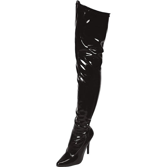 Pointed Toe Thigh High Boot Heel by Xgen Products - Fancy Dress Ups