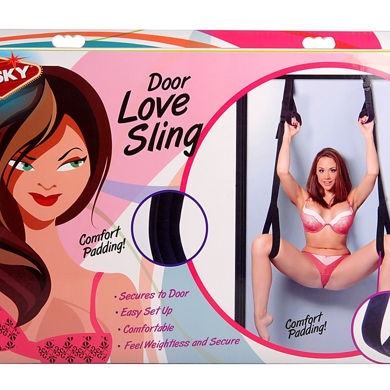 Compact Door Love Sling Sex Swing by XR Brands - Sex Swings And Slings