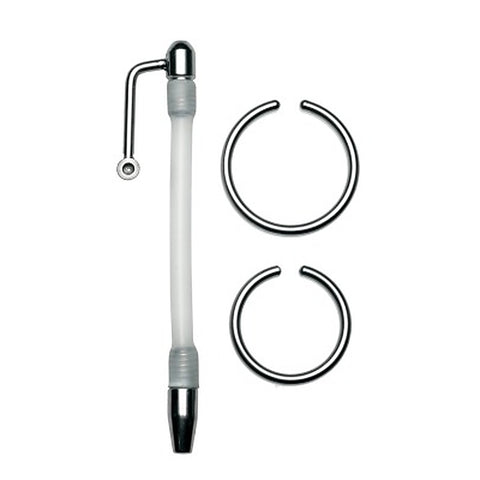 Inertia Flexible Cum-Thru Plug by XR Brands - Penis Plugs