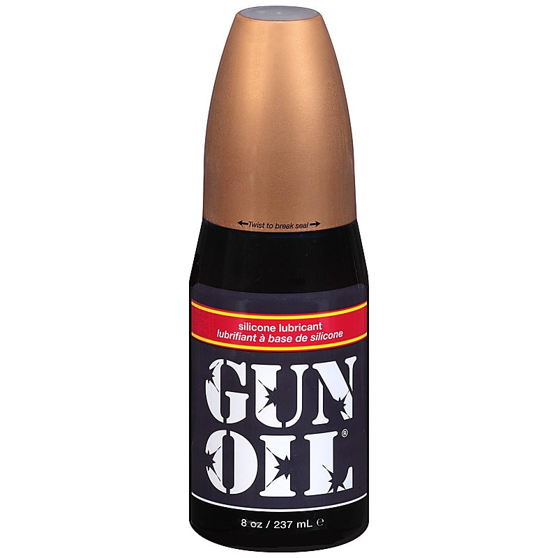 Flip Top Bottle Silicone Based Lube 4oz by Gun Oil - Silicone Based Lubes