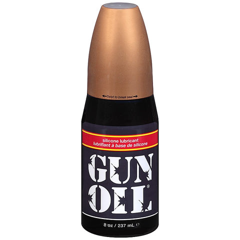 Flip Top Bottle Silicone Based Lube 4oz by Gun Oil - Silicone Based Lubes
