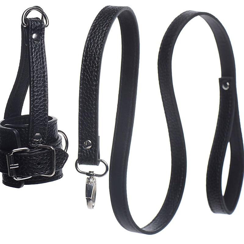 Strict Ball Stretcher With Leash by XR Brands - Ball and Cock Toys