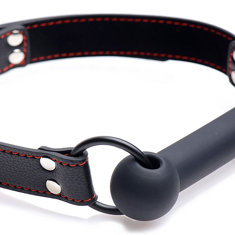 Silicone Bit Gag by XR Brands - Bondage Gags and Bits