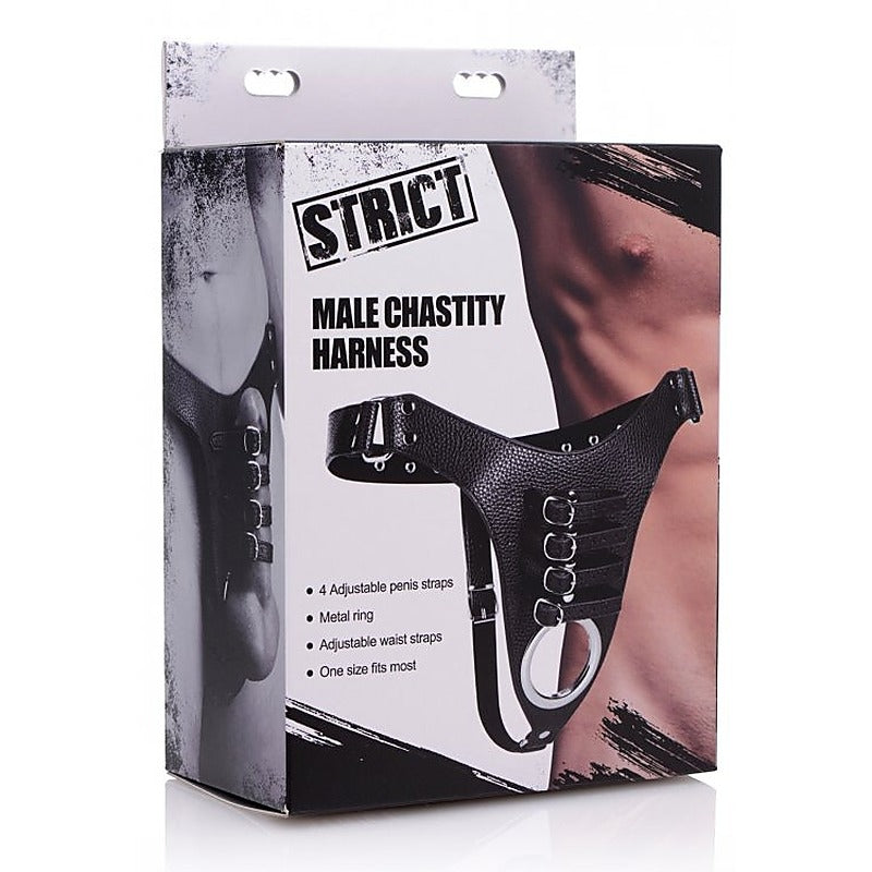 Male Chastity Harness by XR Brands - Male Chastity