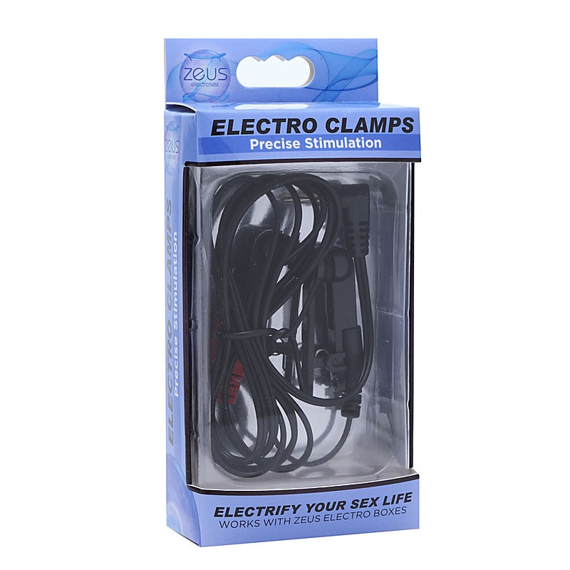 Zeus Electro Sex Clamps by XR Brands - Electro Sex