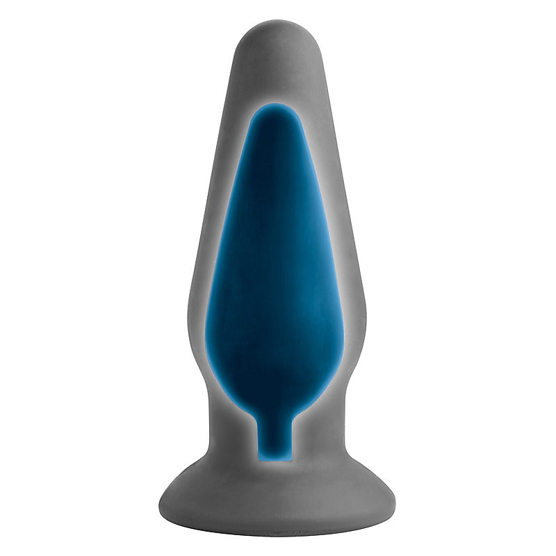 Zeus Anal Amplifier Silicone eStim Plug by XR Brands - Butt Plugs