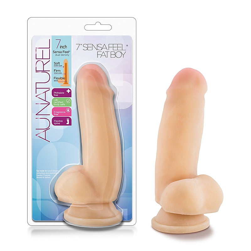 Au Naturel Sensa Feel Fat Boy Realistic Dildo - Realistic Dildos
