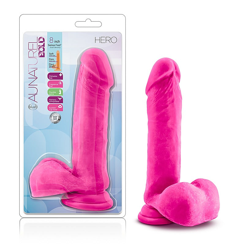 Au Naturel Bold Hero Dildo by Blush Novelties - Realistic Dildos