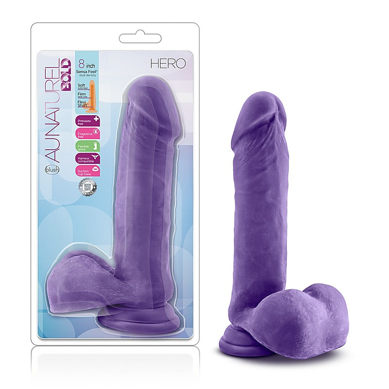 Au Naturel Bold Hero Dildo by Blush Novelties - Realistic Dildos