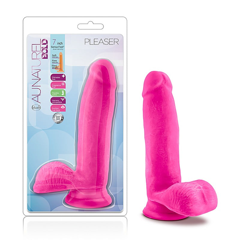 Au Naturel Bold Pleaser Dildo by Blush Novelties - Realistic Dildos