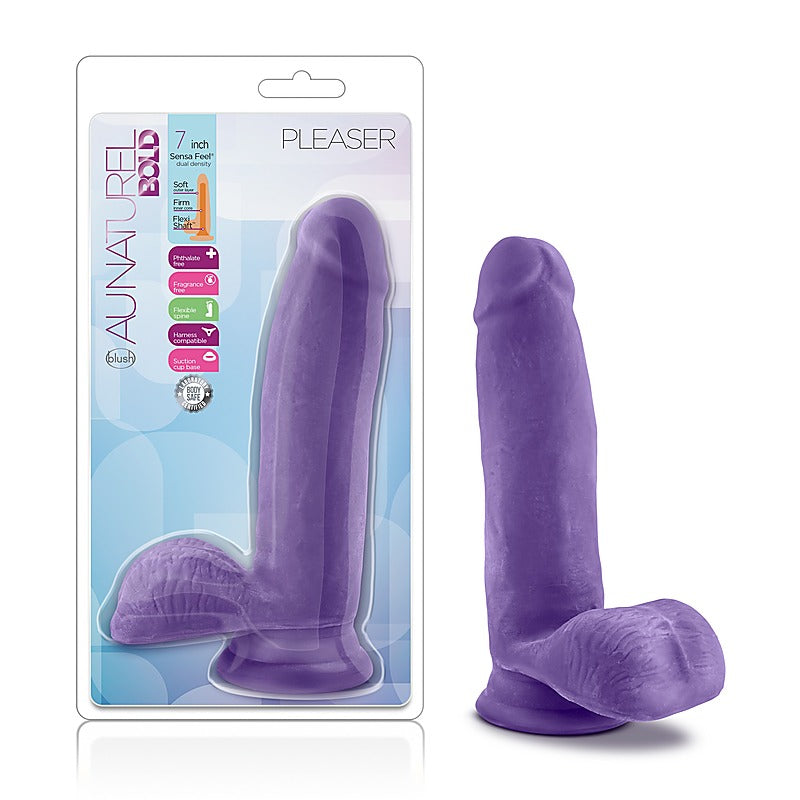 Au Naturel Bold Pleaser Dildo by Blush Novelties - Realistic Dildos