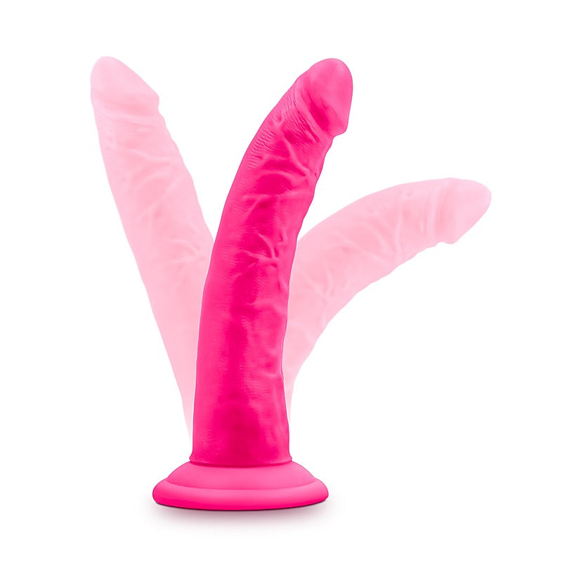 Neo Elite Silicone Dual Density Cock Neon Realistic Dildo - Realistic Dildos