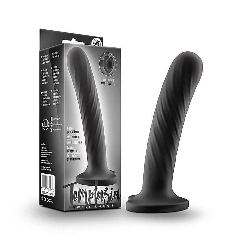Temptasia Twist Realistic Dildo Large by Blush Novelties - Realistic Dildos