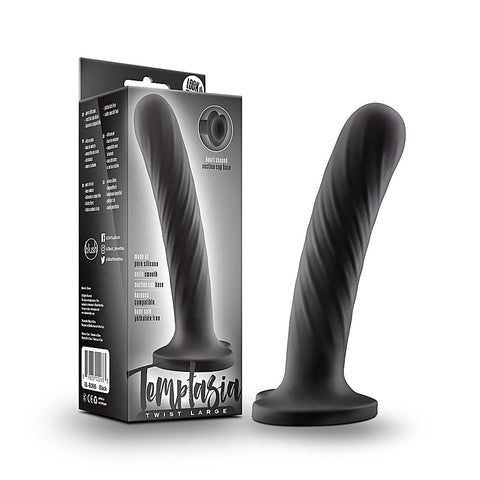 Temptasia Twist Realistic Dildo Large by Blush Novelties - Realistic Dildos