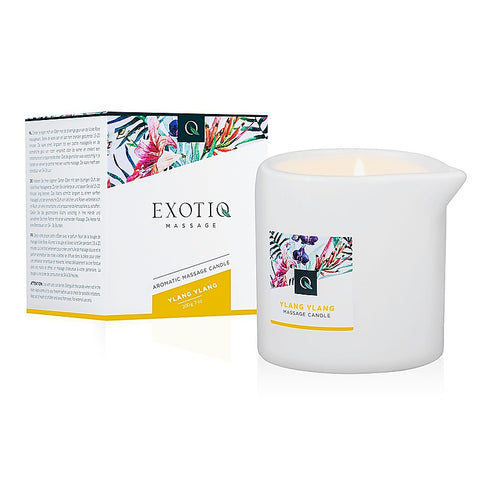 Massage Candle Ylang Ylang 200g by Exotiq - Sex Pheromones and Perfumes