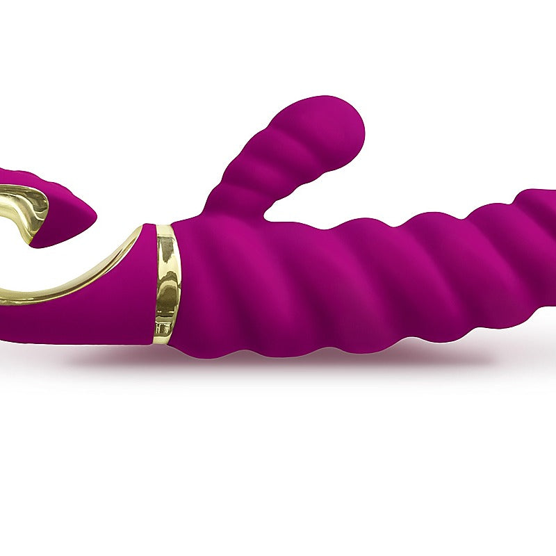 Gcandy Raspberry Rabbit Vibrator by Gvibe - Rabbit Vibrators