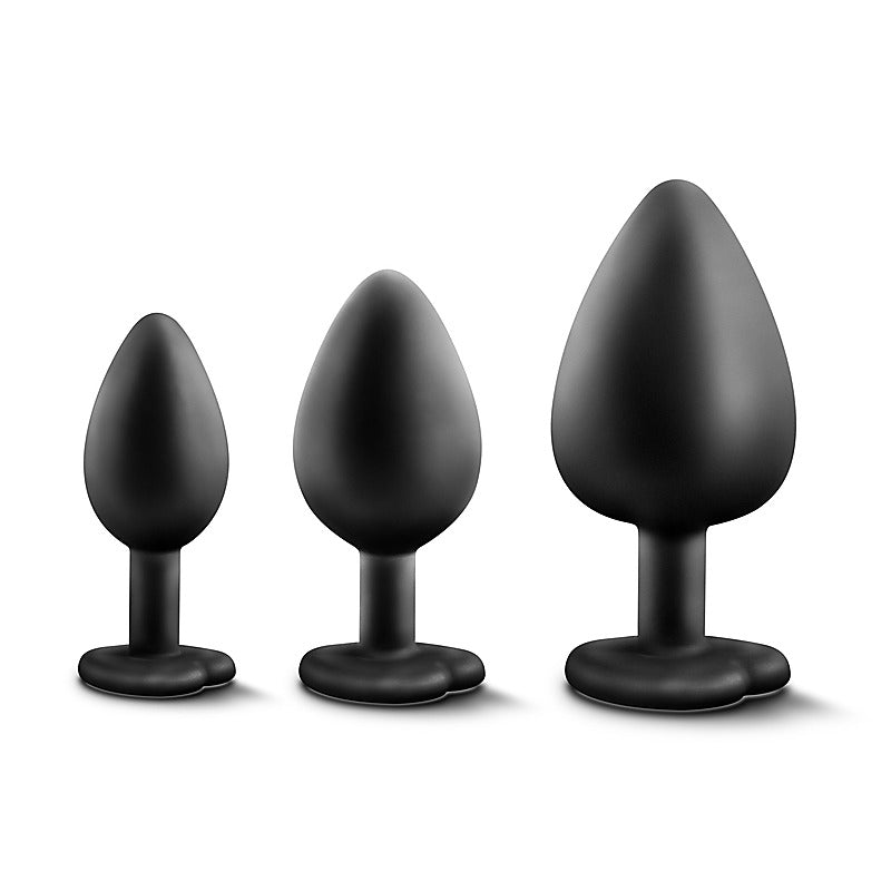 Luxe Bling Anal Plugs Training Kit by California Exotics - Butt Plugs