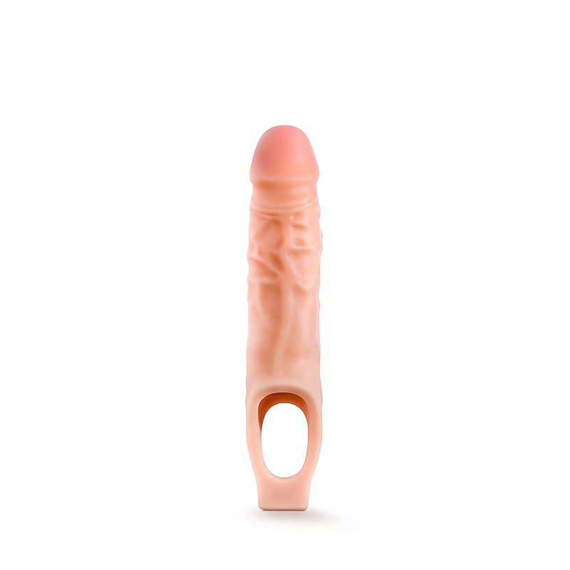 Performance Cock Sheath Penis Extender Vanilla - Pumps, Extenders and Sleeves