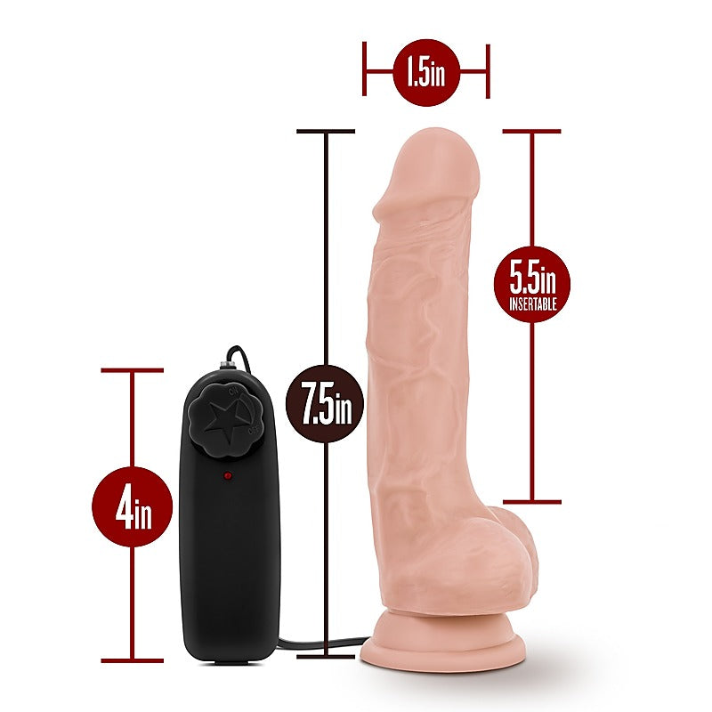 Dr Skin Dr Tim Cock Vanilla Dildo by Blush Novelties - Vibrating Dildos