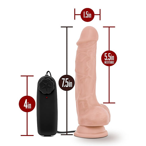 Dr. Skin Dr Tim Cock Vanilla Dildo by Blush Novelties - Vibrating Dildos