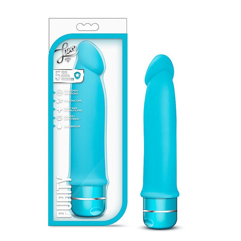 Luxe Purity Vibrating Dildo by California Exotics - Vibrating Dildos