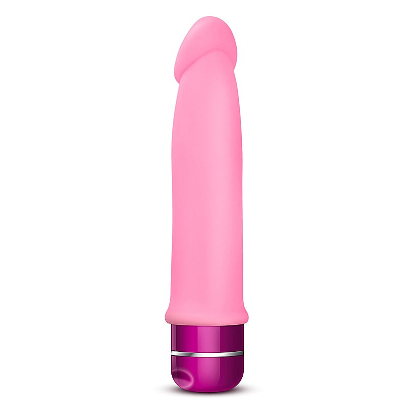 Luxe Purity Multi-Speed Vibrating Dildo - Vibrating Dildos