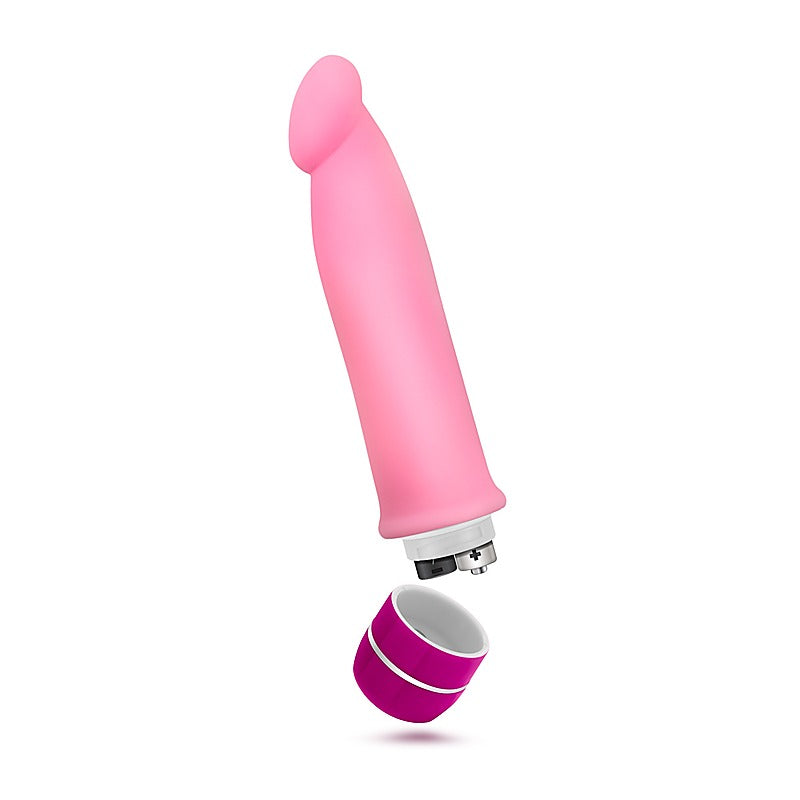 Luxe Purity Multi-Speed Vibrating Dildo - Vibrating Dildos