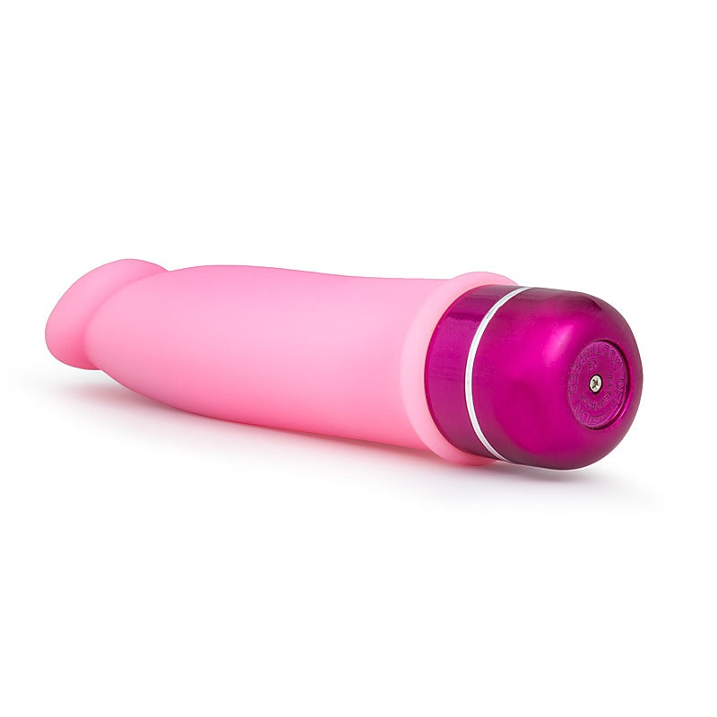 Luxe Purity Multi-Speed Vibrating Dildo - Vibrating Dildos