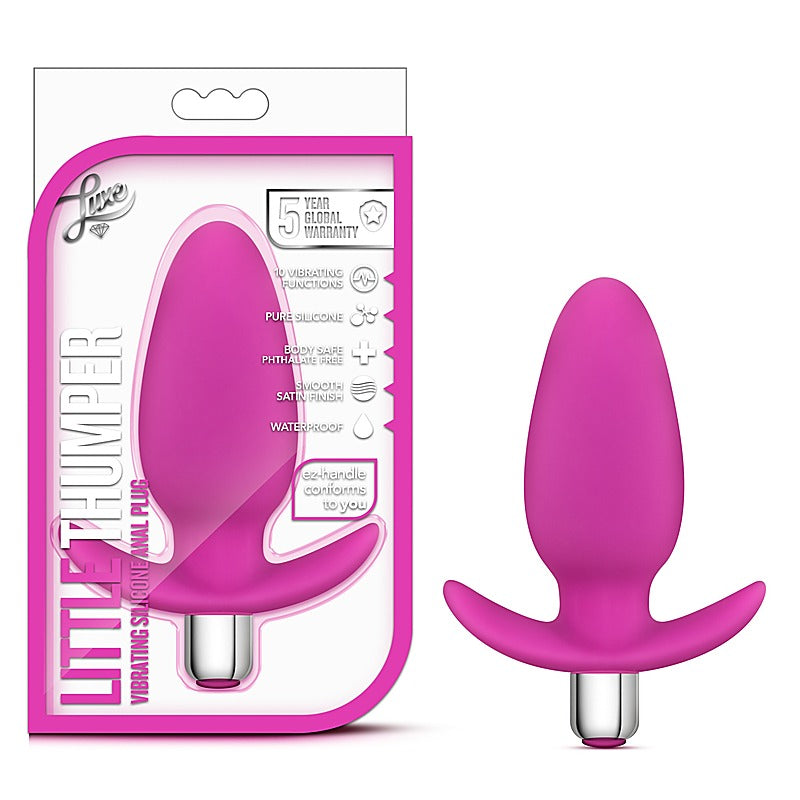 Luxe Little Thumper Butt Plug by California Exotics - Butt Plugs