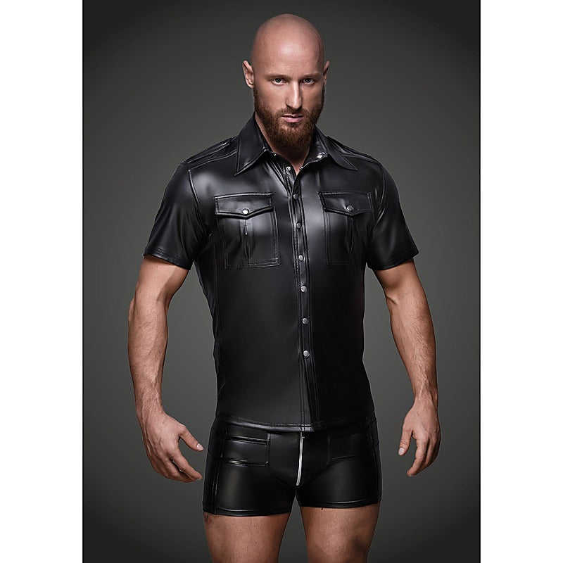 Sexy And Elegant Shirt With Front Pockets His Fetish - His Fetish