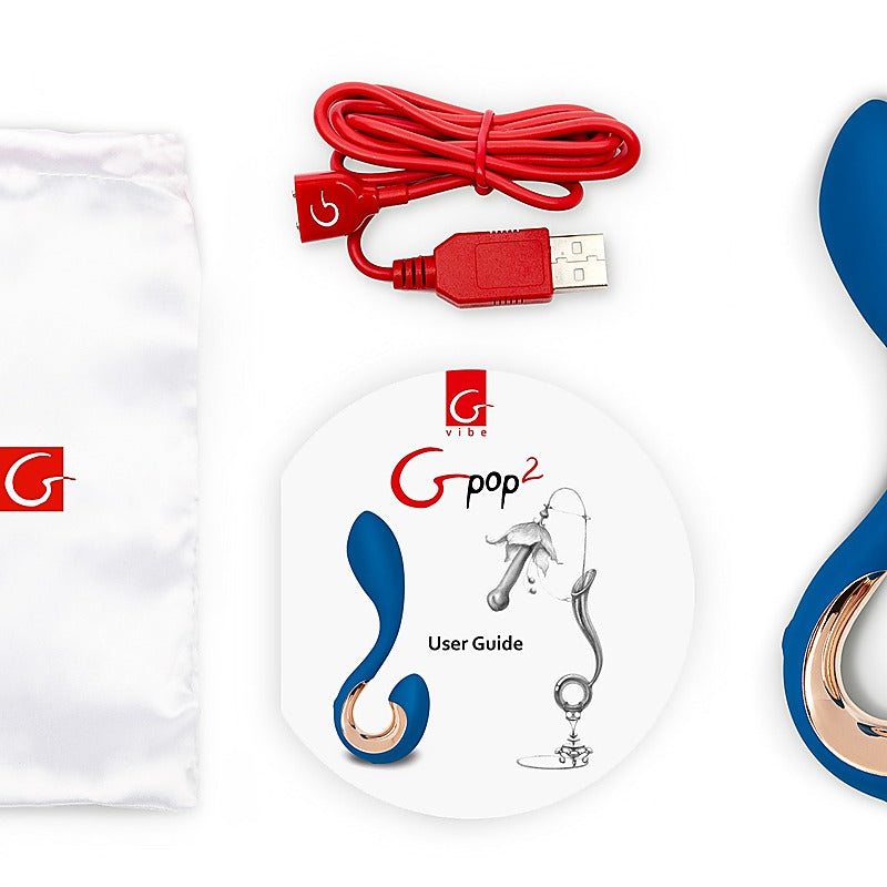 Gpop2 Indigo Prostate Toy by Gvibe - Prostate Toys