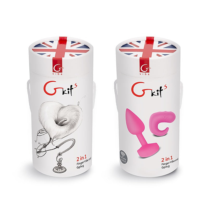 Gkit Rechargeable Anal Plug by Gvibe - Butt Plugs