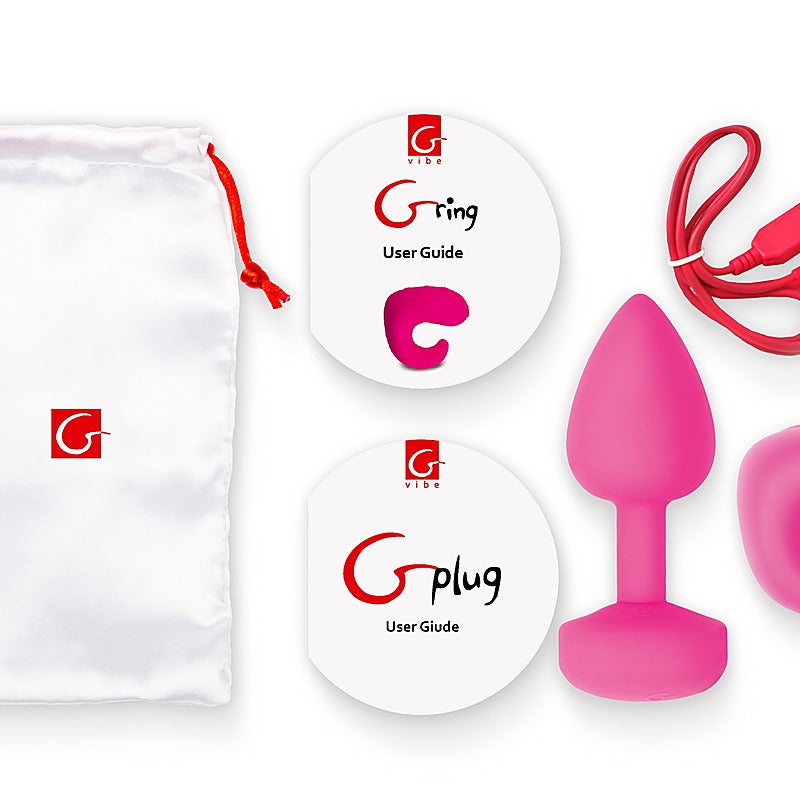 Gkit Rechargeable Anal Plug by Gvibe - Butt Plugs