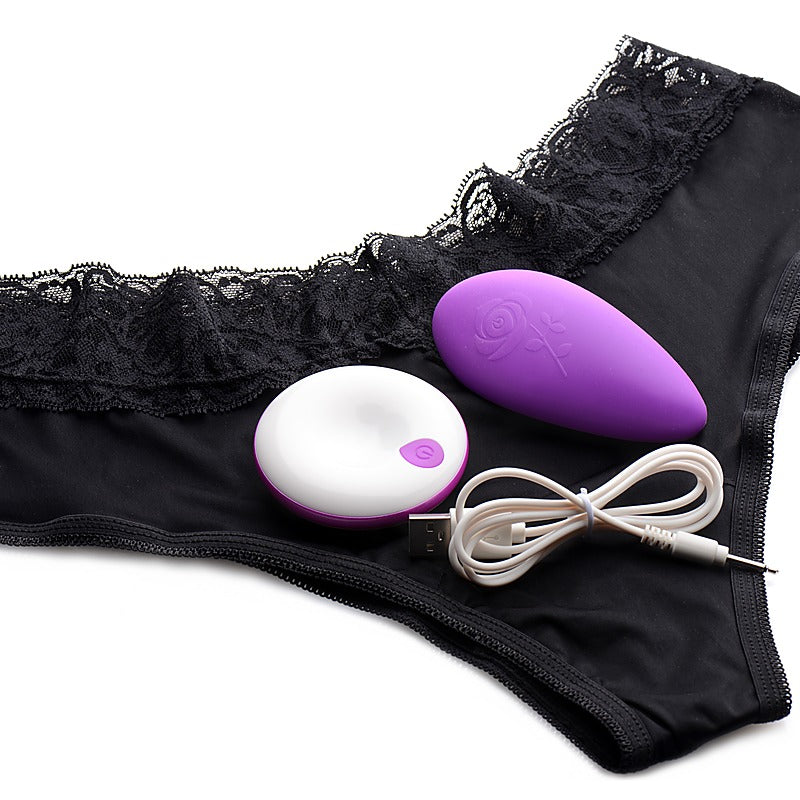 Frisky Naughty Knickers Silicone Remote Control Panty - Remote Control Vibrators