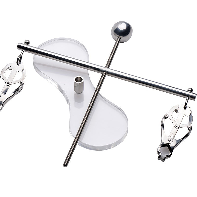 The Tower of Pain Nipple Toy by XR Brands - Nipple and Clit Clamps