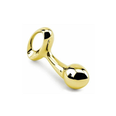 Luxury Pure Metal Anal Plug Gold by Lovetoy - Butt Plugs