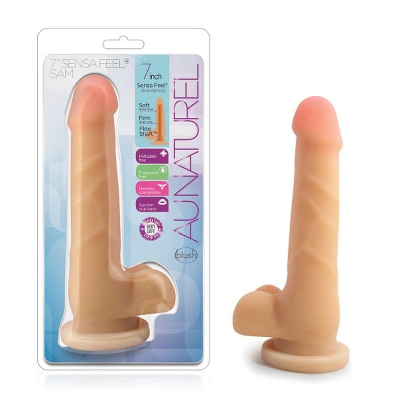 Au Naturel Sam Realistic Dildo by Blush Novelties - Realistic Dildos