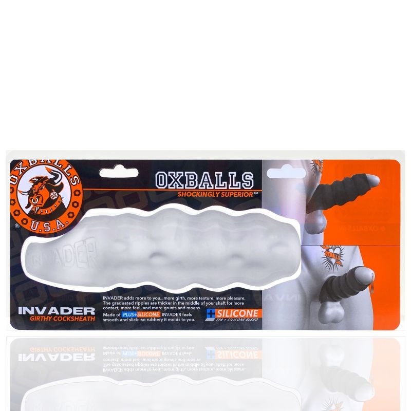 Invader Mens Cock Sheath Cool Ice by OxBalls - Pumps, Extenders and Sleeves